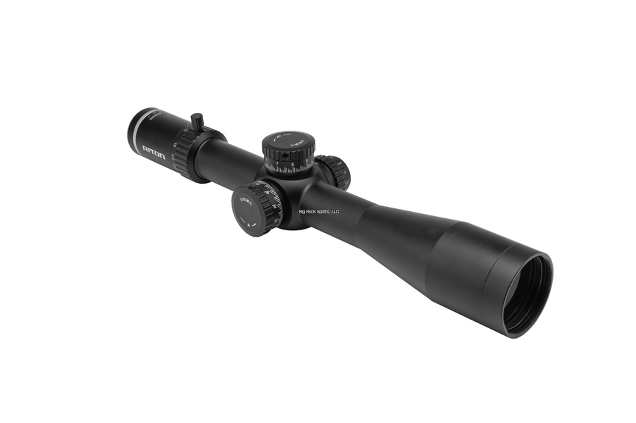 Riton X5 Conquer 5-25x50 MRAD (Black) Riflescope, Illuminated Reticle, FFP