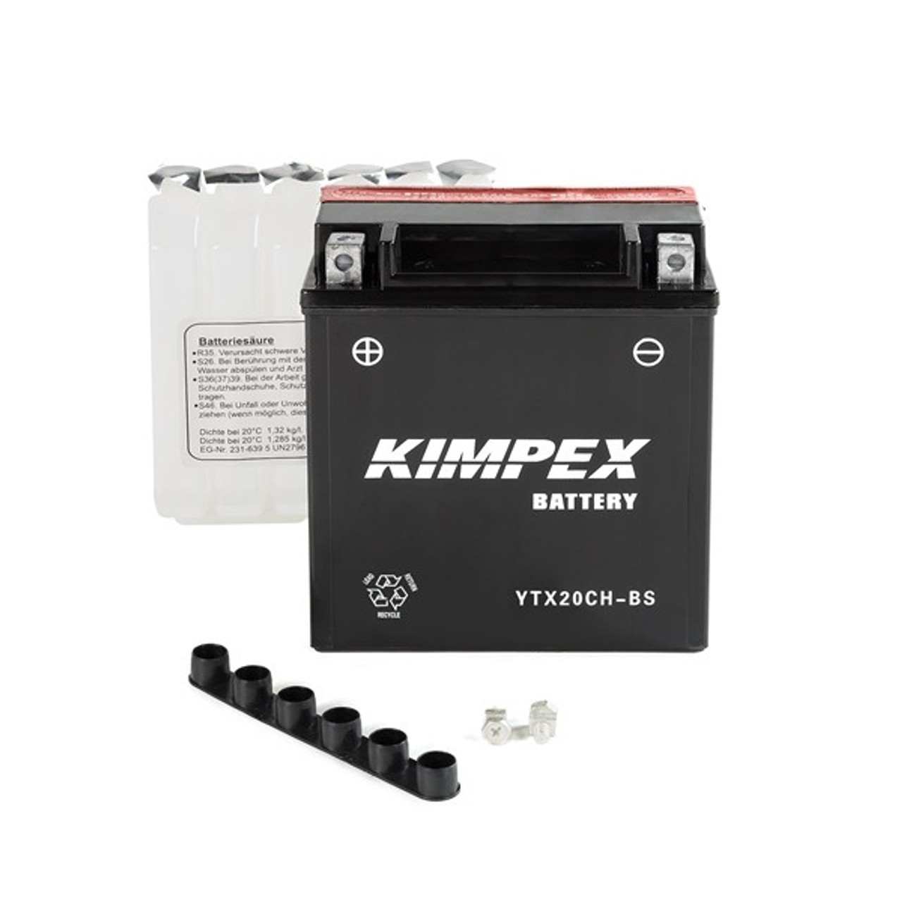 Kimpex Battery Maintenance Free AGM High Performance YTX20CH-BS  913089