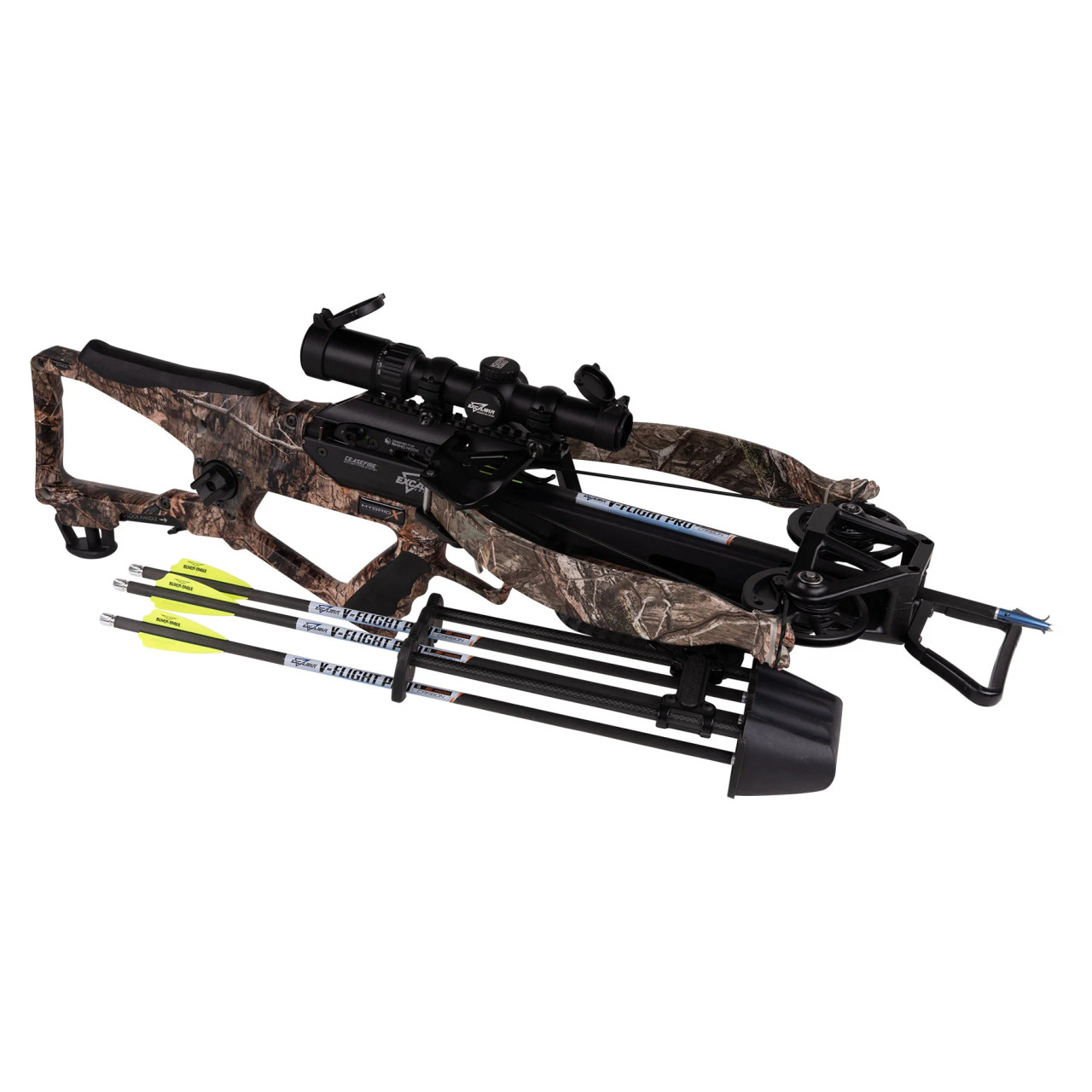 Excalibur Hybrid X w/ Overwatch Scope,Mossy Oak Country DNA, Excalibur Hybrid X w/ Overwatch Scope,Mossy Oak Country DNA,