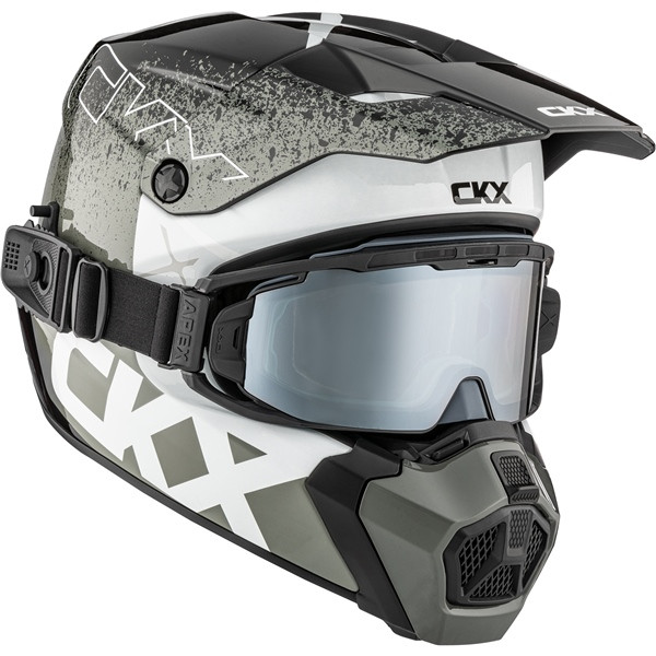 CKX Titan AMS Helmet Vaneer - Apex Goggle included - M - 518353