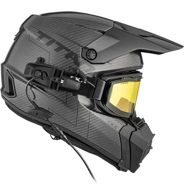 CKX Titan AMS Carbon Helmet Solid - Apex Goggle included - L - 518144