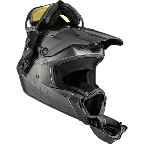 CKX Titan AMS Carbon Helmet Solid - Apex Goggle included - L - 518144
