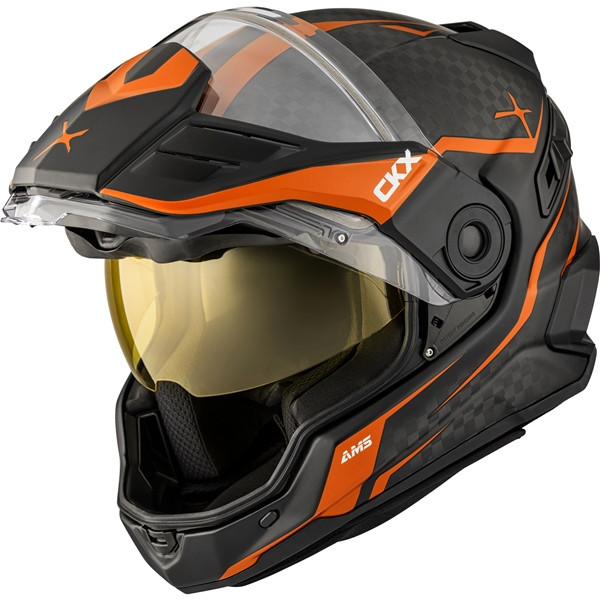 CKX Mission Free-Face Helmet - Carbon Fury - M - 517963
