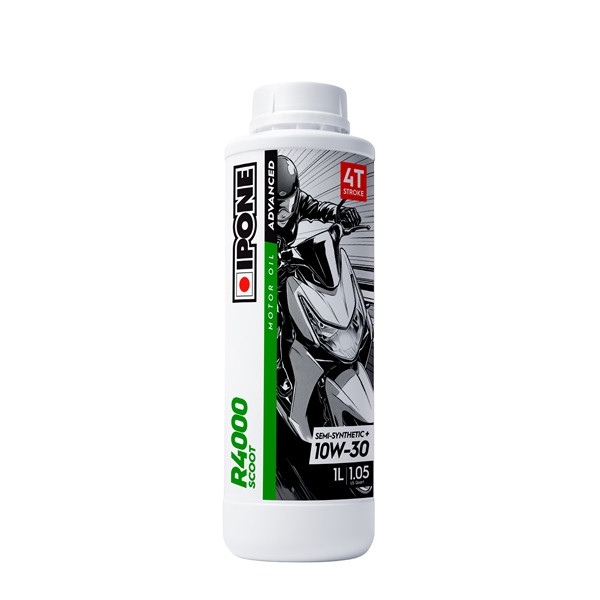 Ipone R4000 Scoot Engine Oil 10W30 - 1 L  - 471299