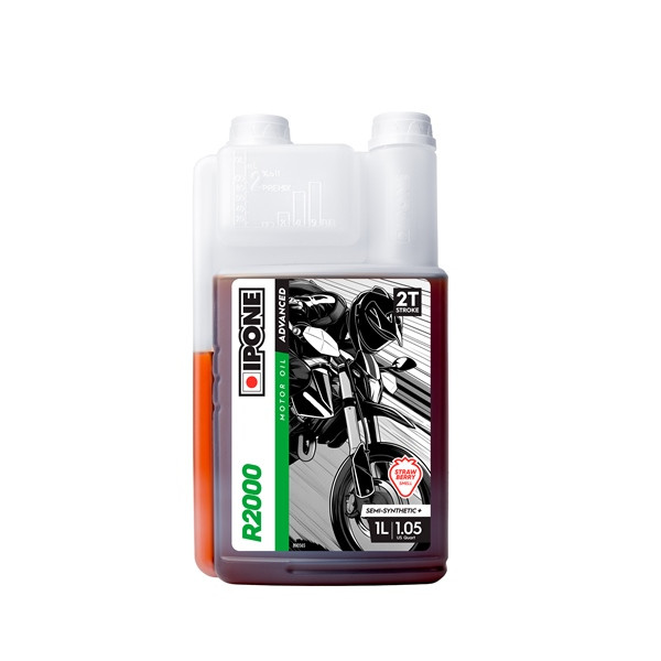 Ipone R2000 Engine Oil - Strawberry Smell - 1 L  - 471281