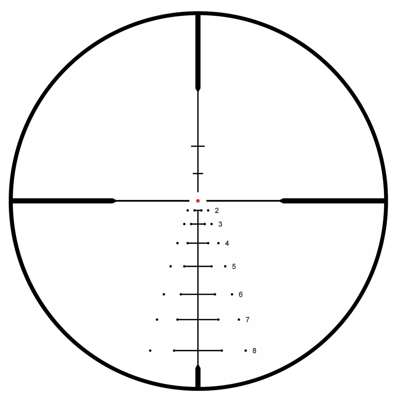 Bushnell R5 3-9x40 Riflescope with Illuminated DOA-LRH800 Reticle