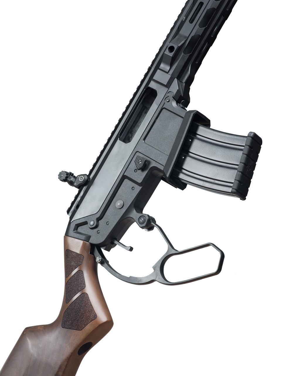 EGE Arms Levar12S Lever-Action, 12 Ga 3", 10.6" Barrel, Walnut