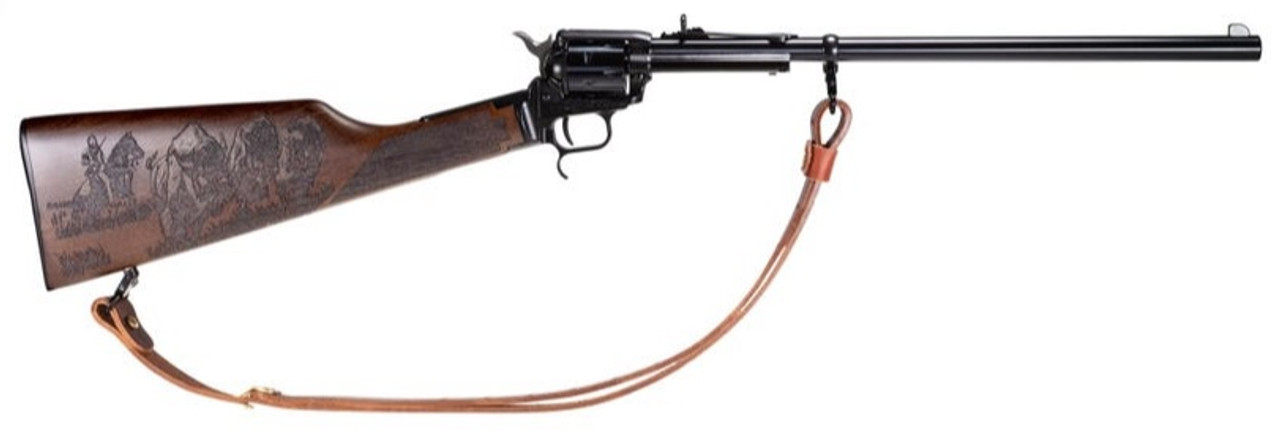 Heritage 22 LR Rough Rider Rancher Carbine "Camp Site" Revolver Action, 16" Barrel
