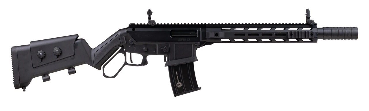 EGE Arms Levar12 Lever Action 12 Ga 3", 18.5" Barrel, Black