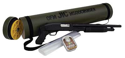Mossberg 500 12 Ga "Barrel Just In Case" Pump Action 18.5" Barrel , Black
