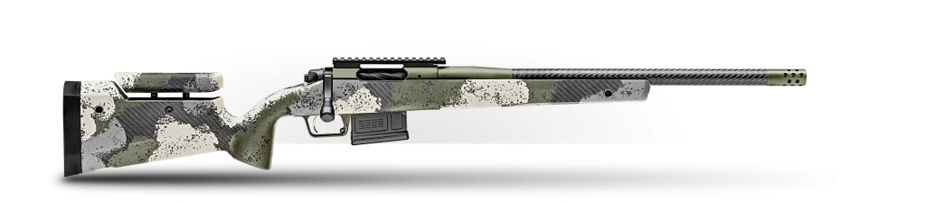 Springfield Armory 2020 Waypoint, 6mm Creedmoor, 20" Carbon Fiber Barrel, Adjustable Evergreen Camo Stock