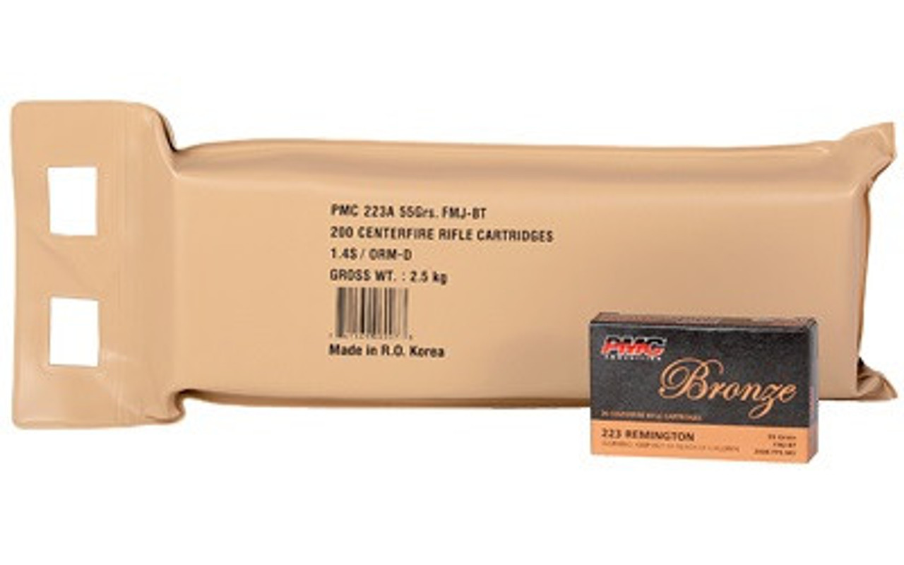 PMC Bronze .223 Rem Battle Pack, 200 Rounds