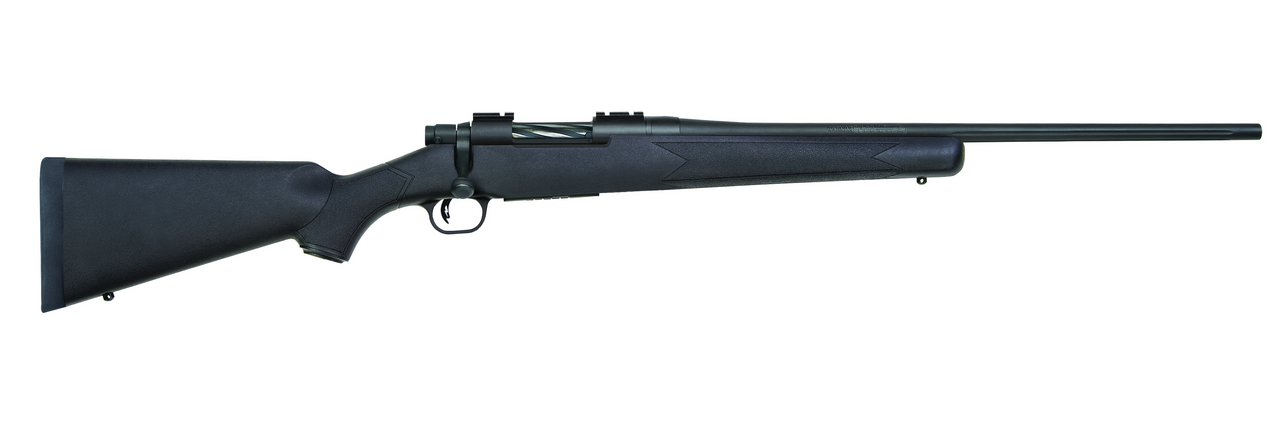 Mossberg Patriot 22-250 REM Bolt Action Rifle, 22" Barrel, Black