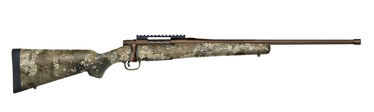Mossberg Patriot Predator 308 WIN Bolt Action Rifle, 22" Barrel, Strata Camo