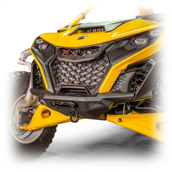 DRT Motorsports Front Bumper (Winch Compatible) Steel - CAN-AM (BRP) - 890002