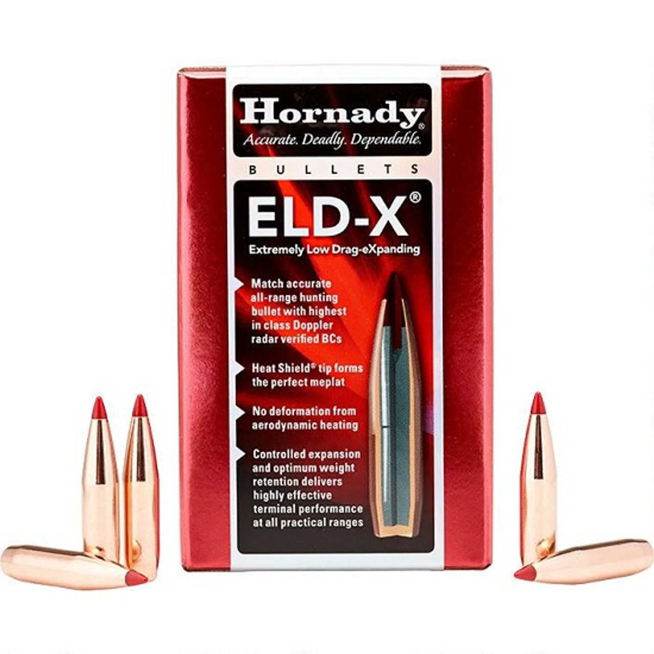Hornady 6mm (.243) Caliber 103gr ELD-X, Box of 100