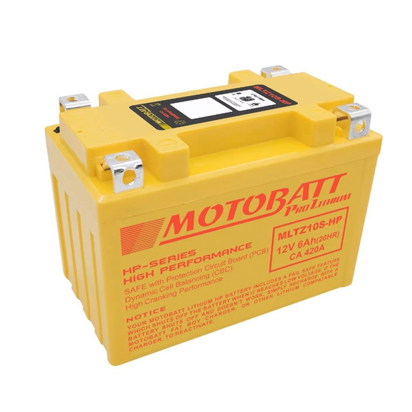Motobatt Pro Lithium Battery MLTZ10S-HP - 365230