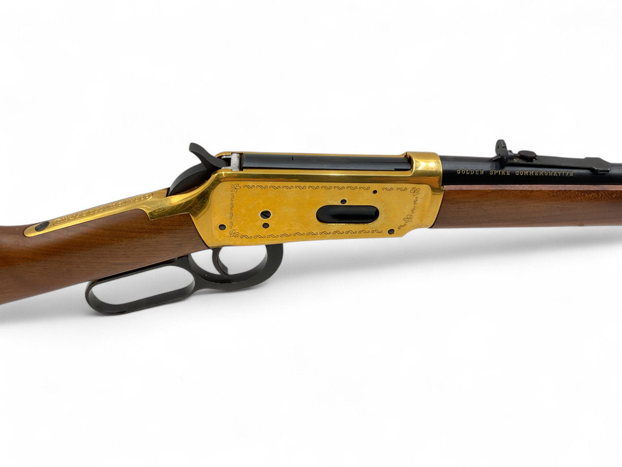 Winchester Model 94 Golden Spike Commemorative Lever Action Rifle 30-30 Win 20" Barrel Wood Stock