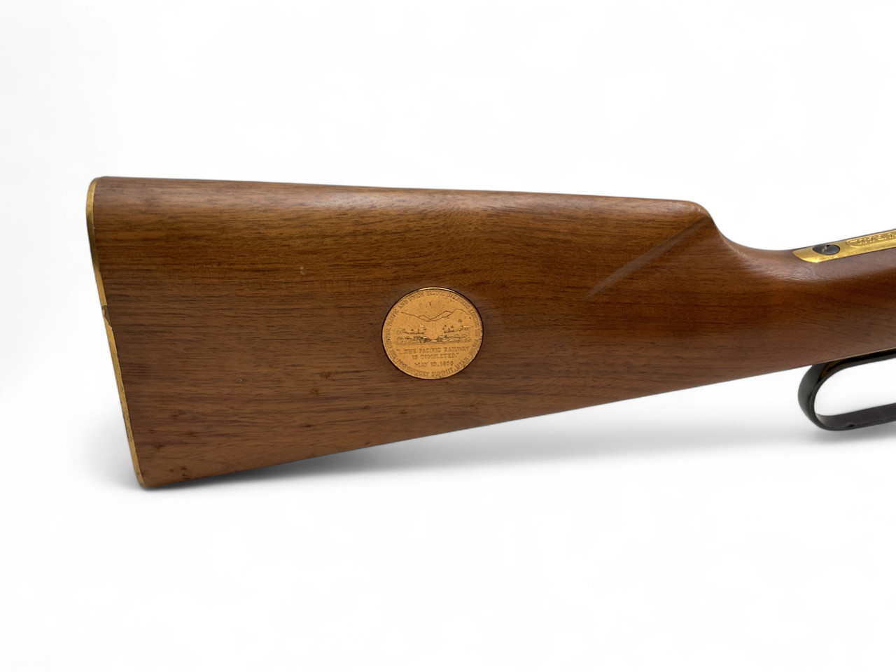 Winchester Model 94 Golden Spike Commemorative Lever Action Rifle 30-30 Win 20" Barrel Wood Stock