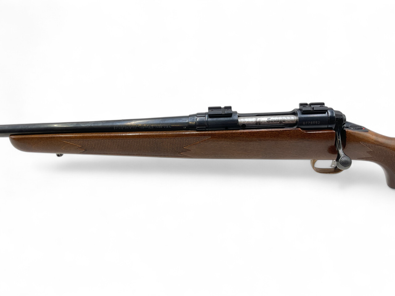 Savage Model 11 Left Hand Bolt Action Rifle .223 Rem 22" Barrel Wood Stock