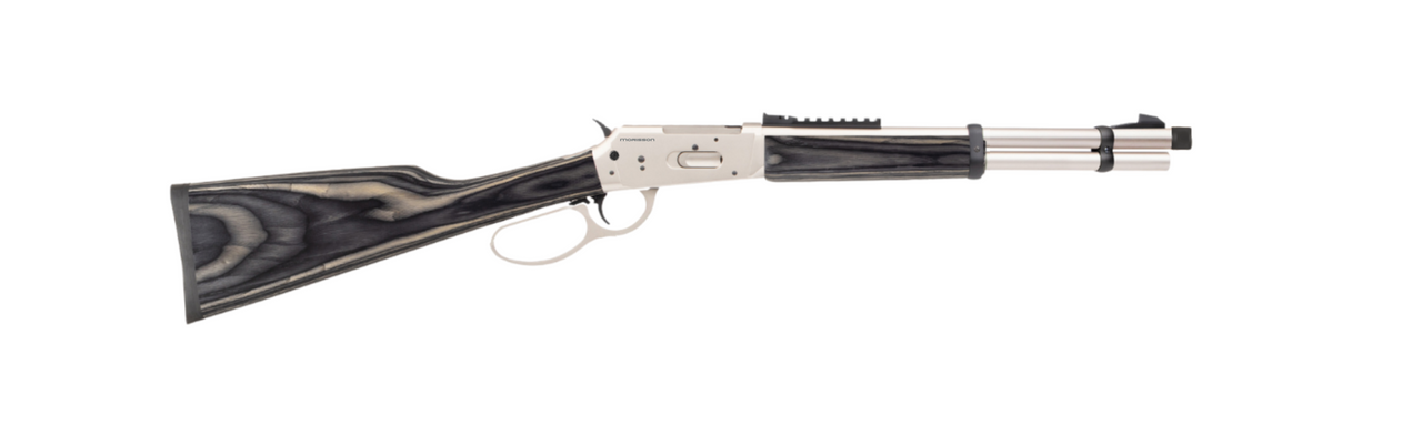 Morisson Lever-Action Timberwolf .357 Mag Lever Action, 12″ Barrel, Grey Laminate/Nickle