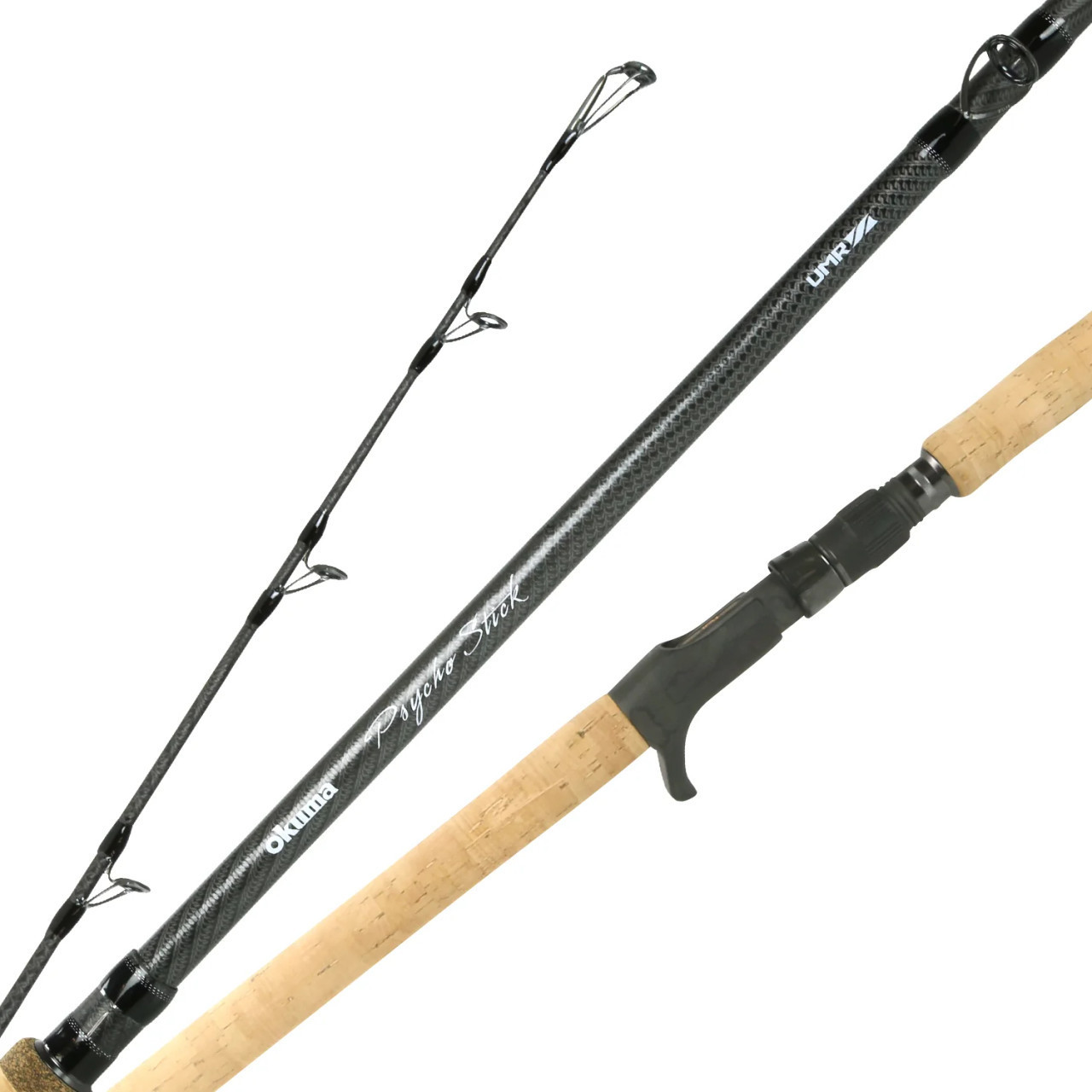 Okuma EVx Carbon Musky Casting Rod, 8' 6", XXH, 1-Tele, 65-130 lbs, 4-16 oz Okuma EVx Carbon Musky Casting Rod, 8' 6", XXH, 1-Tele, 65-130 lbs, 4-16 oz