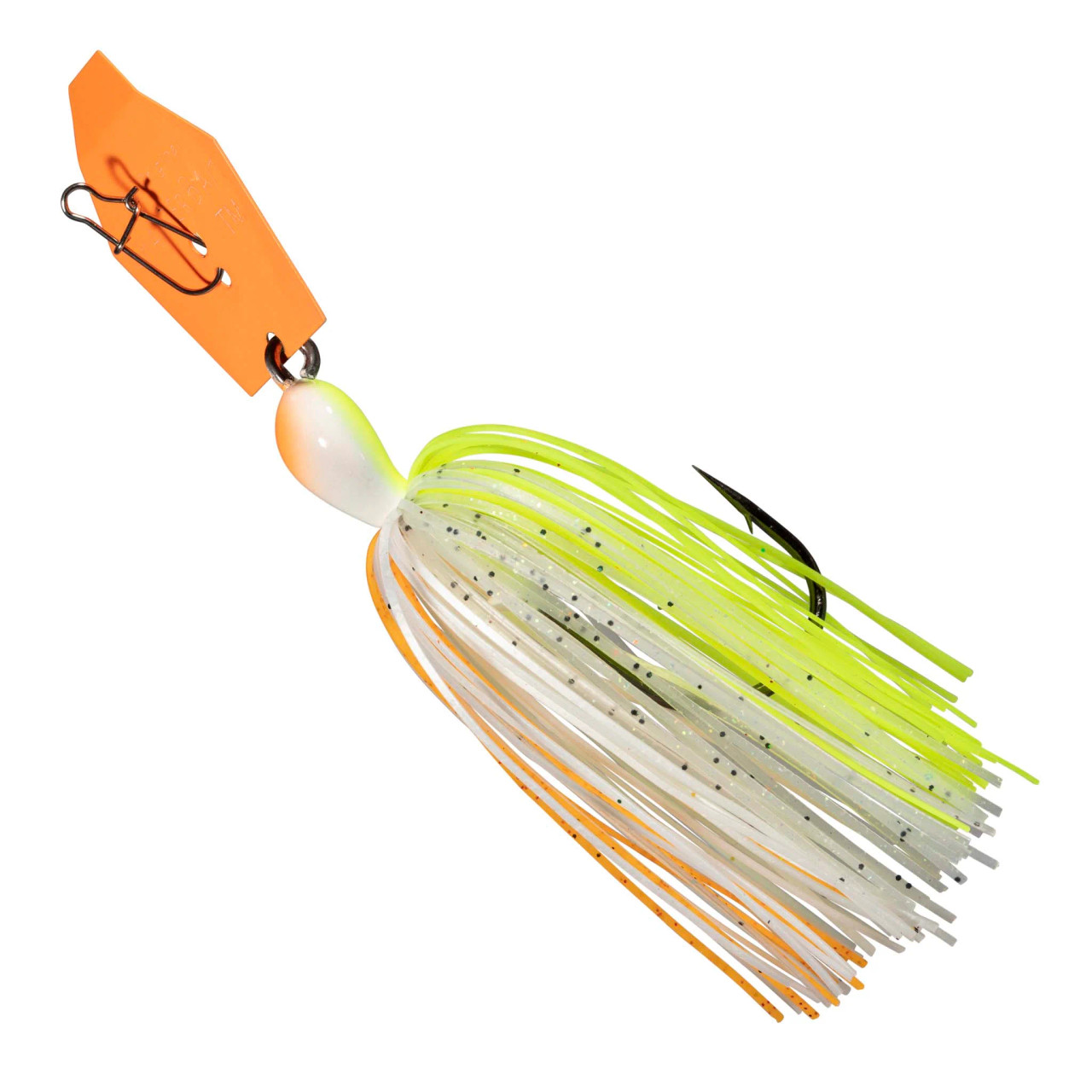 Z-Man Big Blade Chatterbait, 5/8oz, Chartreuse White Orange
