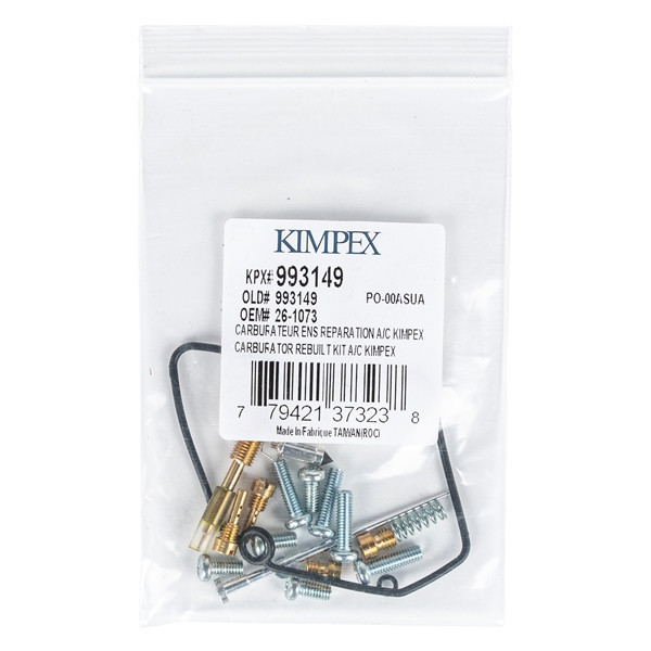 Kimpex Carburetor Repair Kit Fits Arctic cat - 993149
