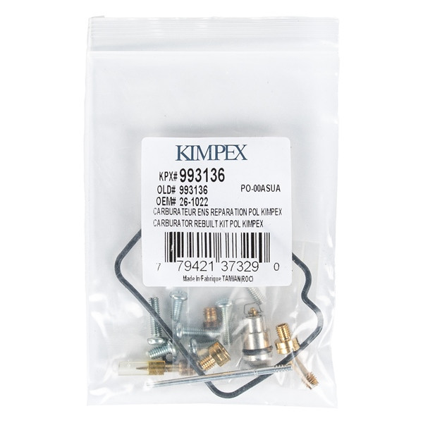 Kimpex Carburetor Repair Kit POLARIS - 993136
