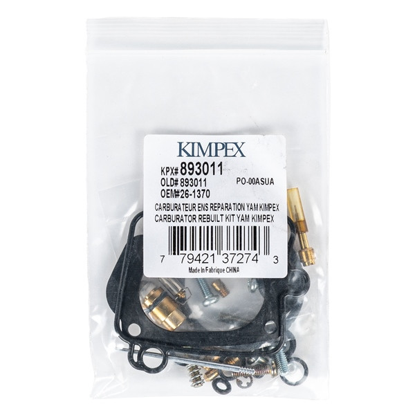 Kimpex Carburetor Repair Kit YAMAHA - 893011