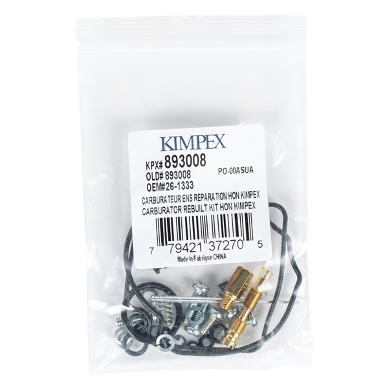 Kimpex Carburetor Repair Kit Fits Honda - 893008