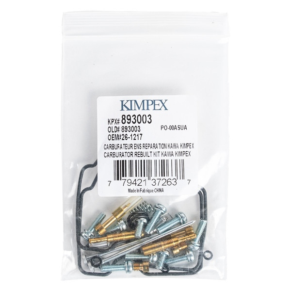 Kimpex Carburetor Repair Kit Fits Kawasaki - 893003