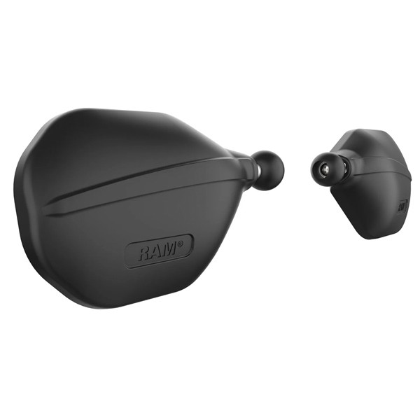 RAM MOUNT Mirror Tough-Mirror - Left & Right with Ball - 180401