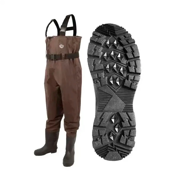Green Trail StreamFeather Chest Wader - Traction Sole - 6 - 149131