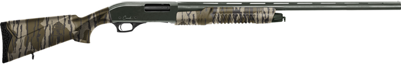 Canuck Hunter 2 Pump-Action, 12 Ga 3", 28" Brl, ODG Cerakote, Original Bottomlands Stock