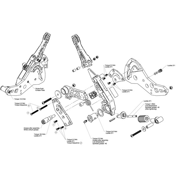 Kimpex Rouski Rouski EVO pedal extension - 472096