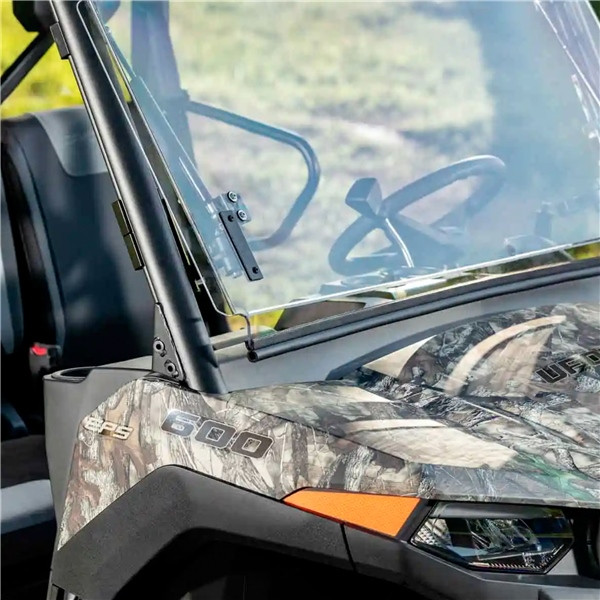 Super ATV Scratch Resistant Flip Windshield Fits CFMoto - 317610