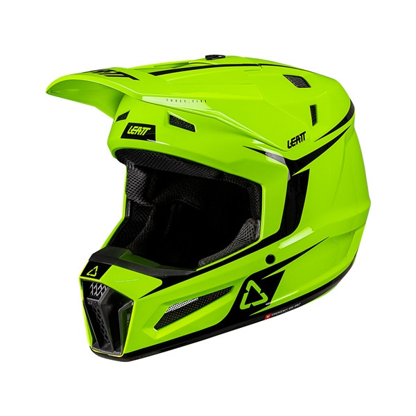 LEATT 3.5 Off-Road Helmet - Junior V26 - Goggle Included - M - 492613