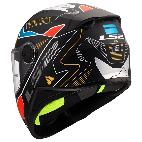 LS2 FF812 Kid Full-Face Helmet - Junior Zero - Summer - M - 424343
