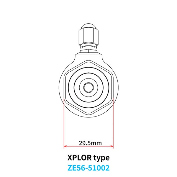 DRC/ZETA/UNIT WP Suspension Gas Valve - 428589