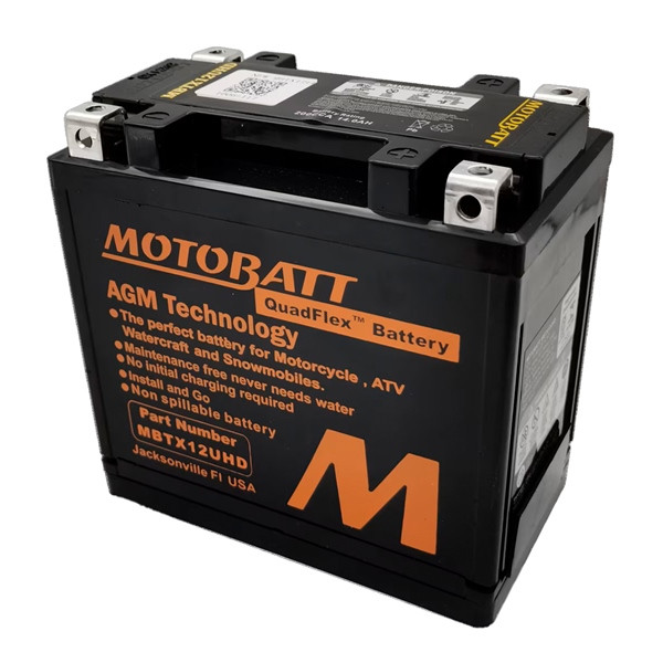 Motobatt Quadflex AGM Battery MBTX12UHD - 365270