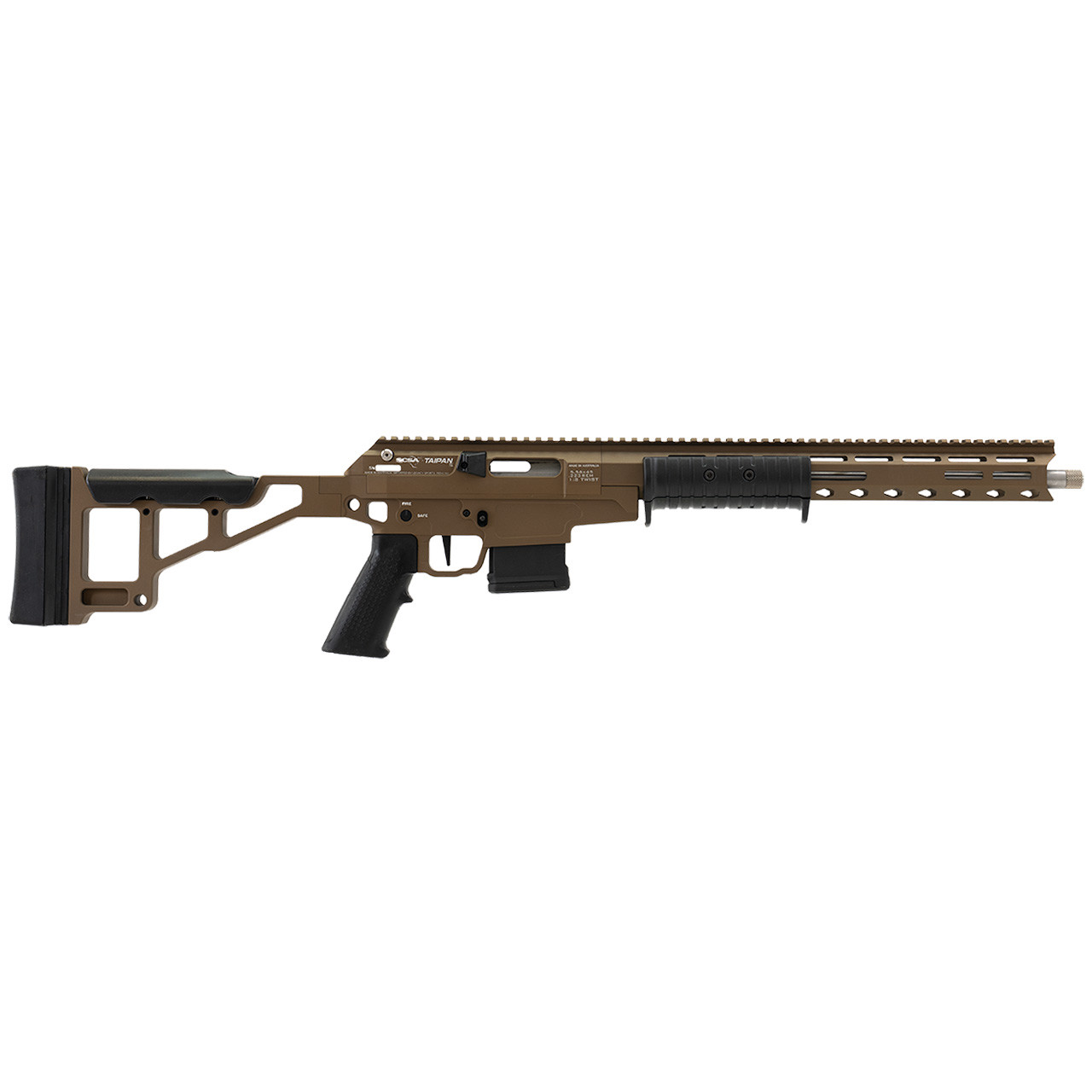 Southern Cross Taipan X 223 Wylde Pump Action,  16.5" Barrel, Bronze