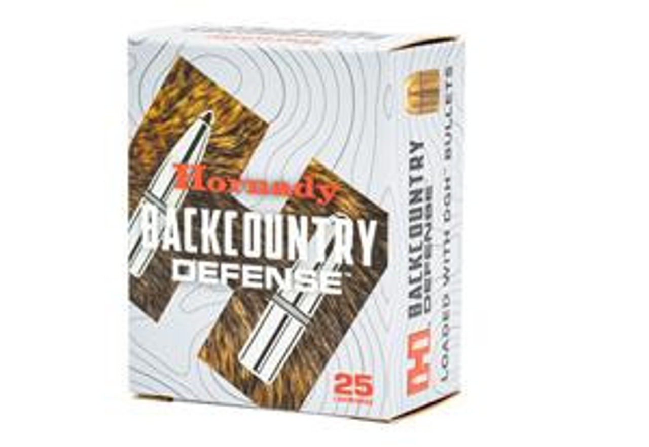 Hornady Backcountry Defense 500 S&W Mag 500 gr, DGH, 20 Rounds