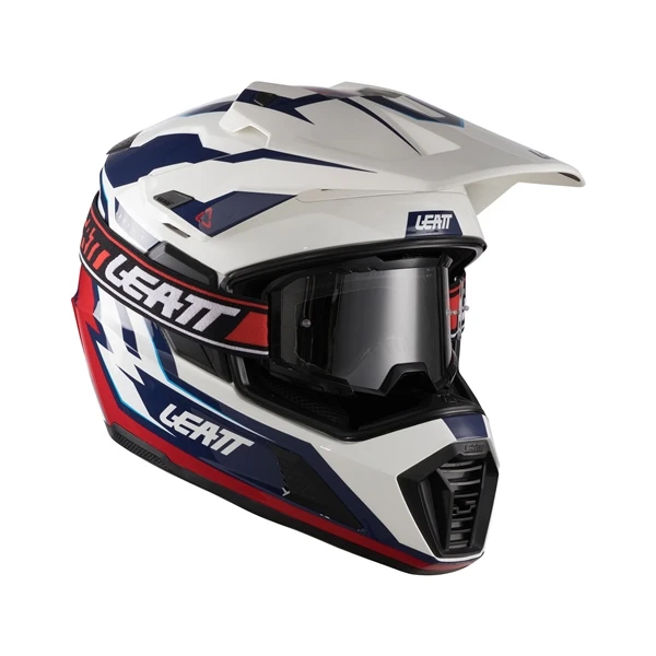 LEATT ADV 7.5 Off-Road Helmet Kit Goggle Included - S - 496402