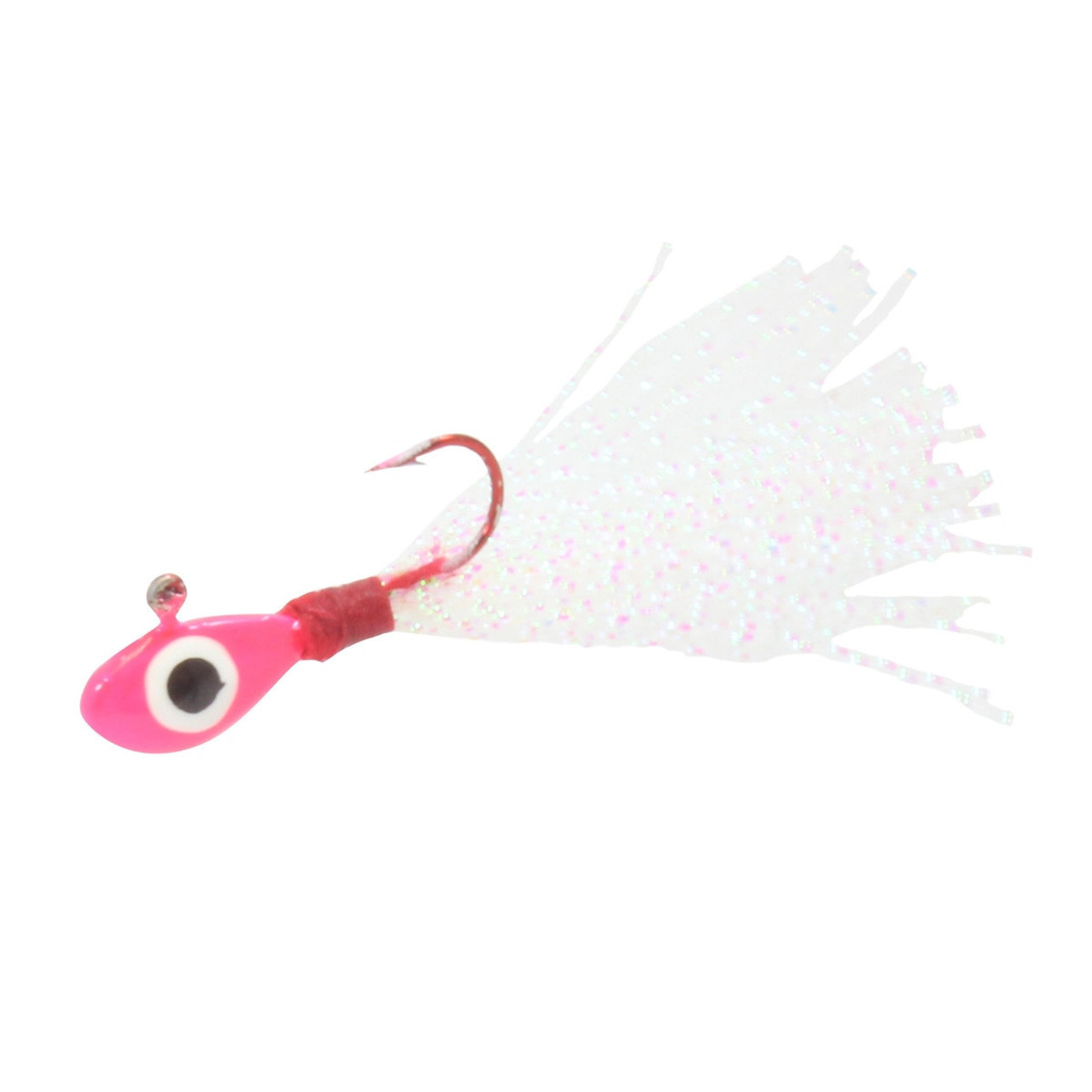 Northland Gypsi Jig, Pink White, 1/16, 2Pk