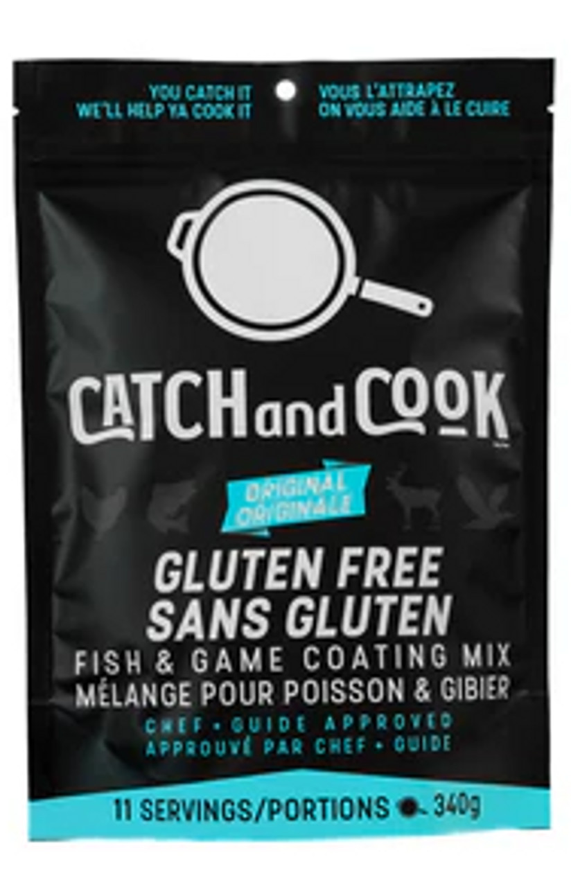 Catch and Cook Fish And Game Coating Mix, Gluten Free
