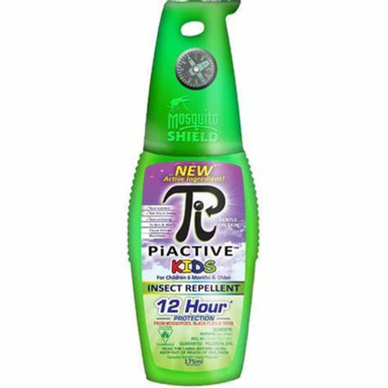 Mosquito Shield PiACTIVE Kids DEET FREE, 175ml Pump