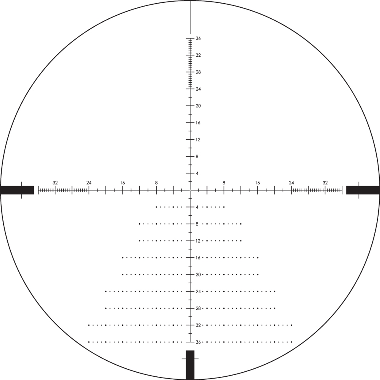 Vortex Diamondback Tactical 6-24X50, FFP EBR-2C MOA