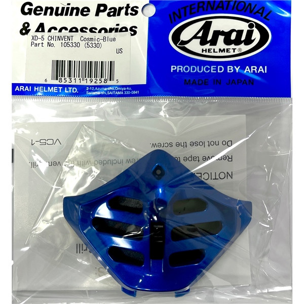 ARAI XD-5 Chin Vent - One Size Fits All - 851176