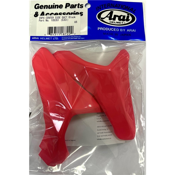 ARAI VX-Pro4 Side Duct - One Size Fits All - 851167